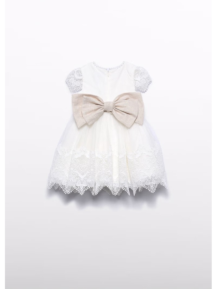 Vestina  tulle ricamato abel  & lula baby bimba