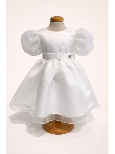 Abito organza illiana baby e bimba