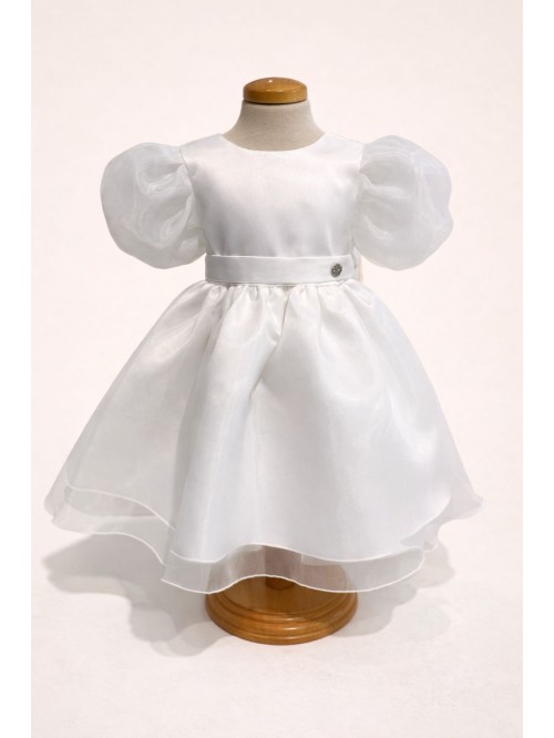 Abito organza illiana baby e bimba