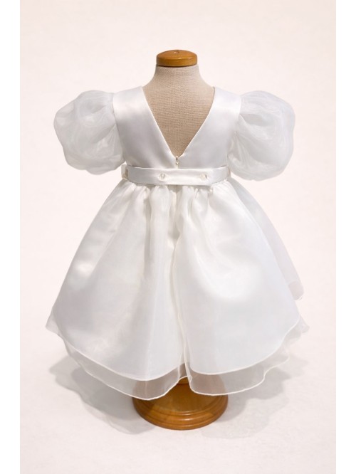 Abito organza illiana baby e bimba