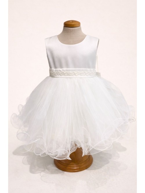 Vestina battesimo bella brilly roma