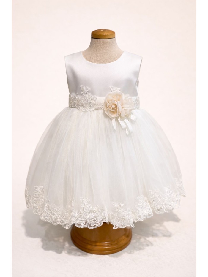 Vestina battesimo bella brilly roma