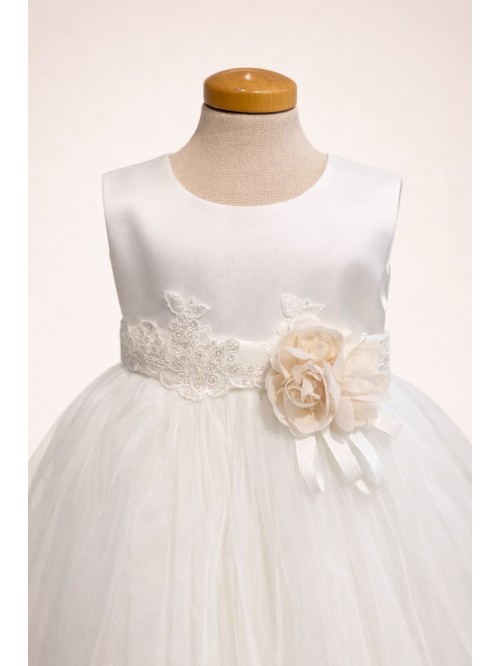 Vestina battesimo bella brilly roma