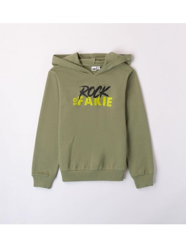 Felpa cappuccio ido junior