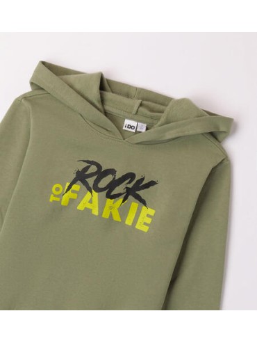 Felpa cappuccio ido junior 2