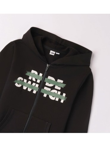 Felpa aperta zip ido junior 2