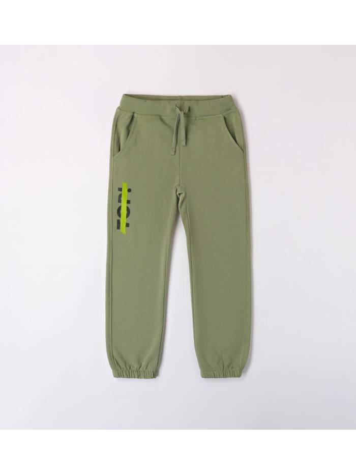 Pantalone maglia tagliata lungo