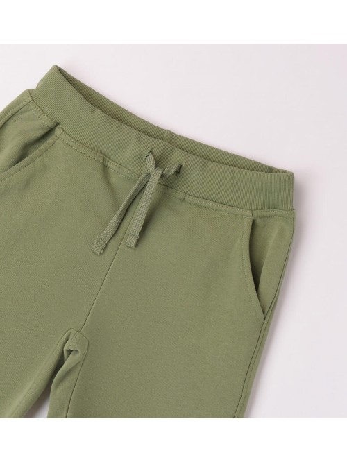 Pantalone maglia tagliata lungo