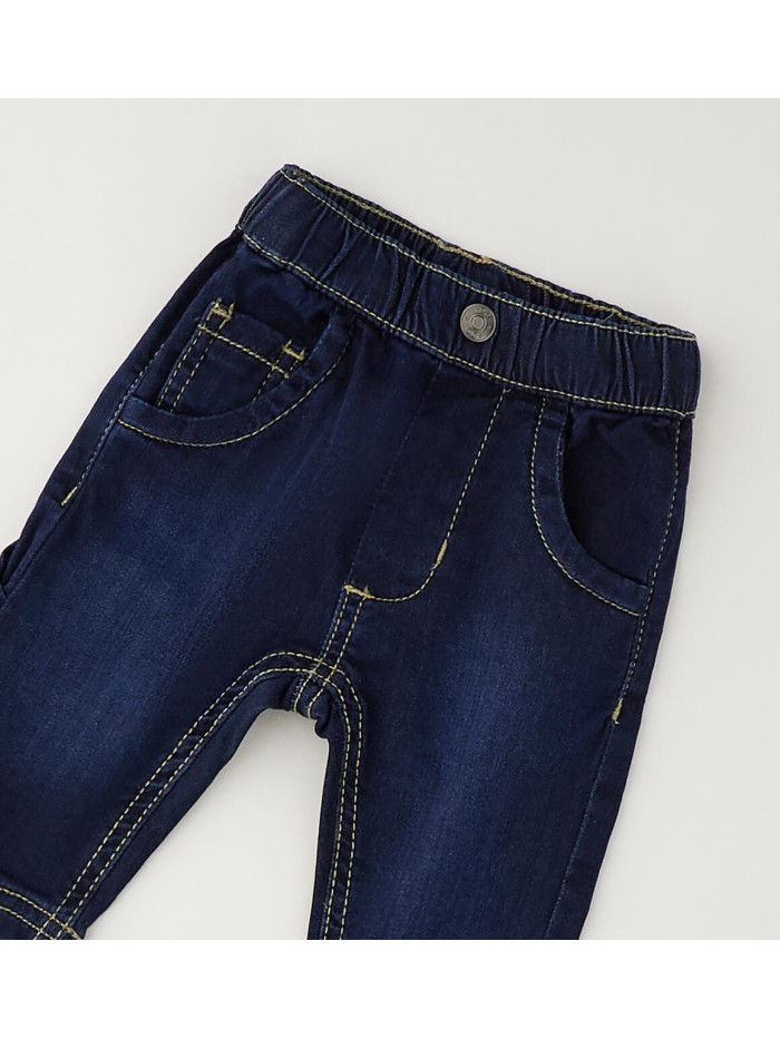 Pant denim idomini neonato