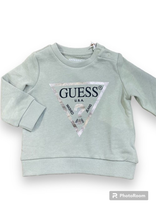 Felpa logo guess? baby e bimba