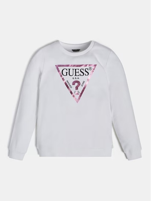 Felpa logo guess? baby e bimba