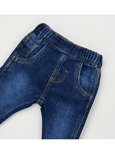 Pant denim minibanda neonato 2
