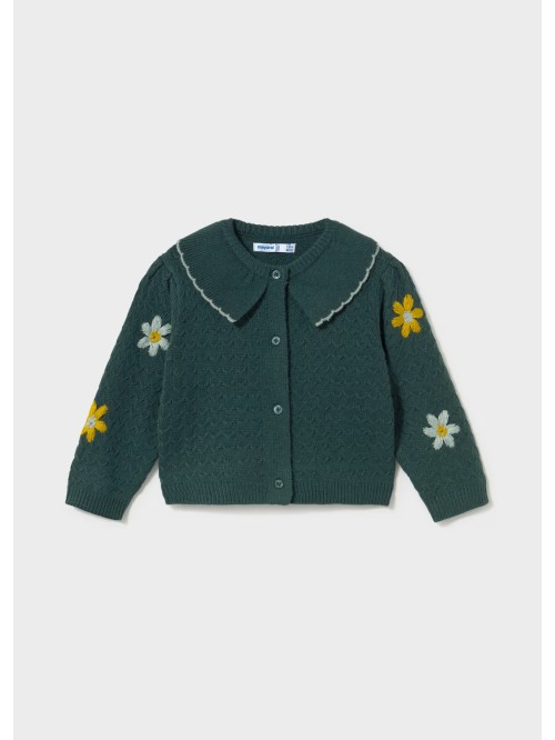 Giacchina ricamo mayoral baby bimba
