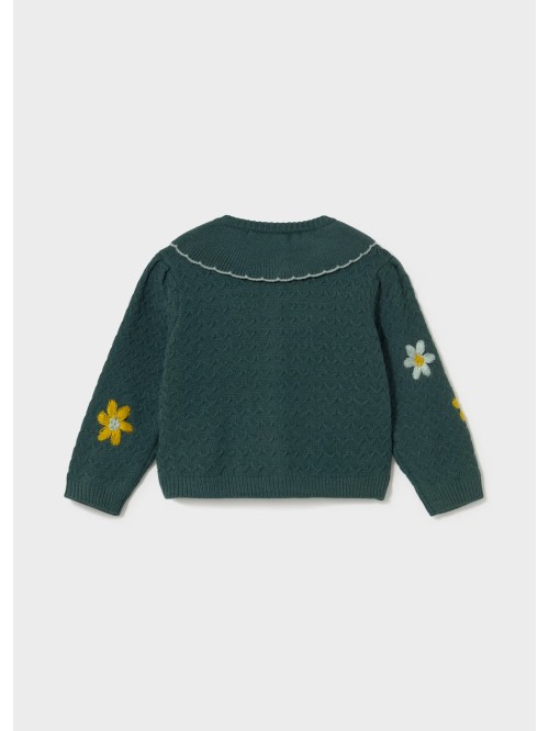 Giacchina ricamo mayoral baby bimba