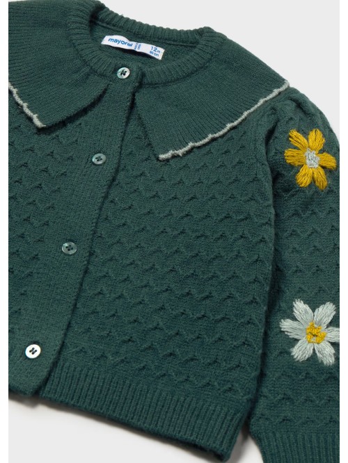Giacchina ricamo mayoral baby bimba