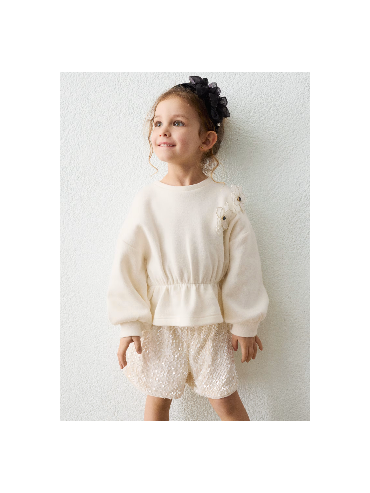 Completo lustrini mayoral bambina