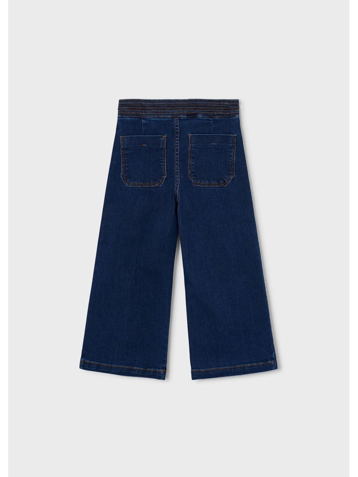 Pant denim wide leg mayoral bambina