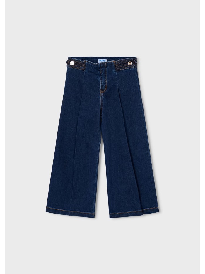 Pant denim wide leg mayoral bambina