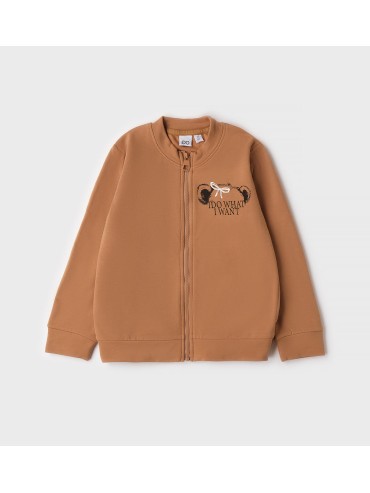 Felpa aperta zip ido baby e bimba
