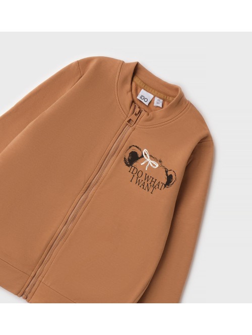 Felpa aperta zip ido baby e bimba