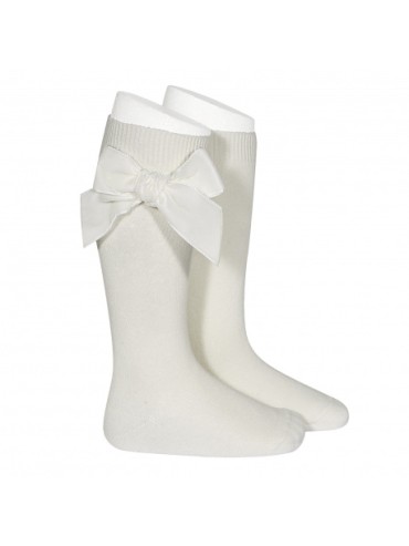 Calzino lungo condor fiocco velluto baby 2