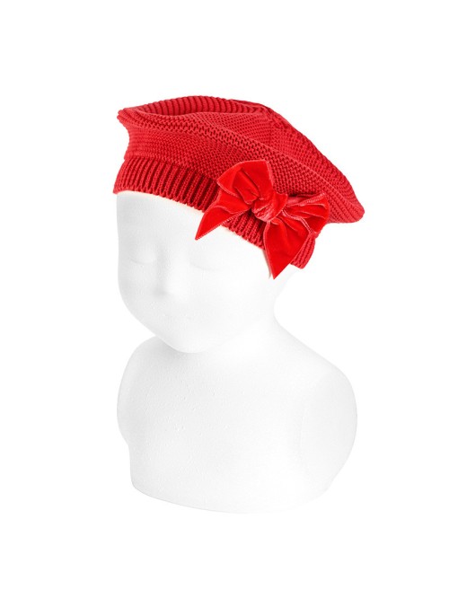 Basco condor fiocco velluto