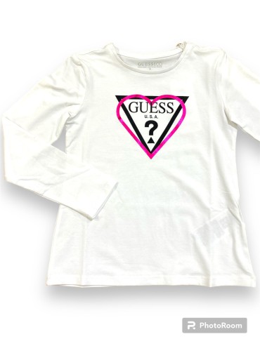 T-shirt ml logo guess? girl
