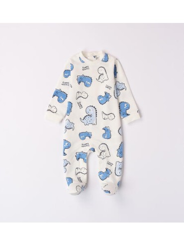 Tutina con piede miniido neonato