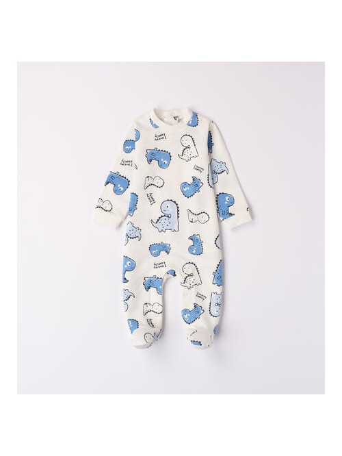 Tutina con piede miniido neonato