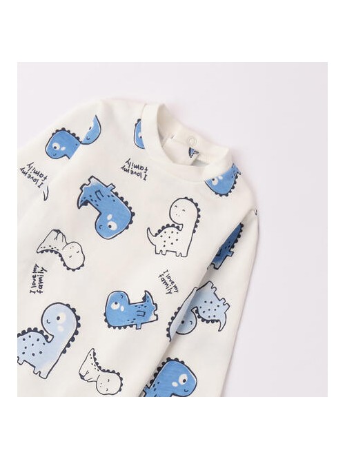 Tutina con piede miniido neonato