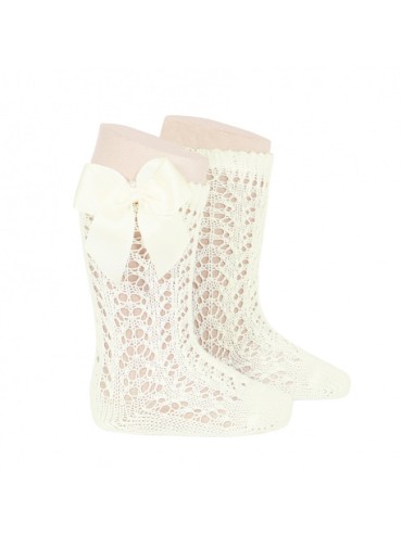 Calzino lungo traf fiocco condor baby bimba 2