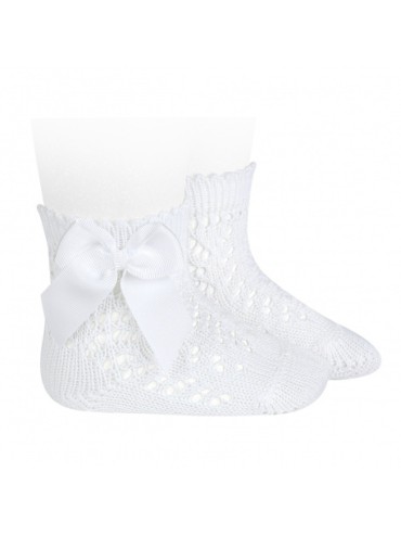 Calzino corto traf fiocco condor baby bimba