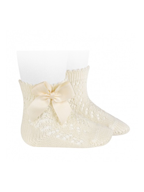 Calzino corto traf fiocco condor baby bimba