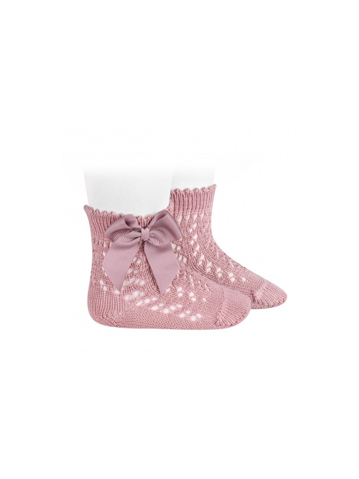 Calzino corto traf fiocco condor baby bimba