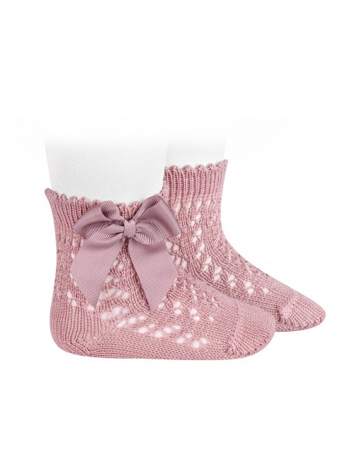 Calzino corto traf fiocco condor baby bimba