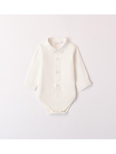 Camicia body miniido neonato
