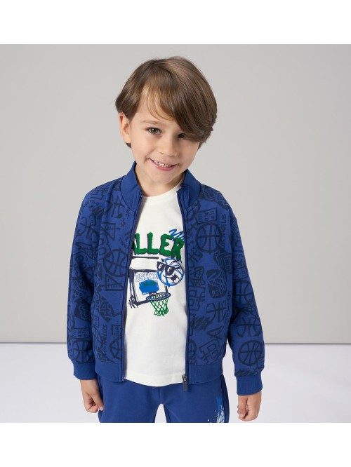 Felpa zip ido baby e bimbo