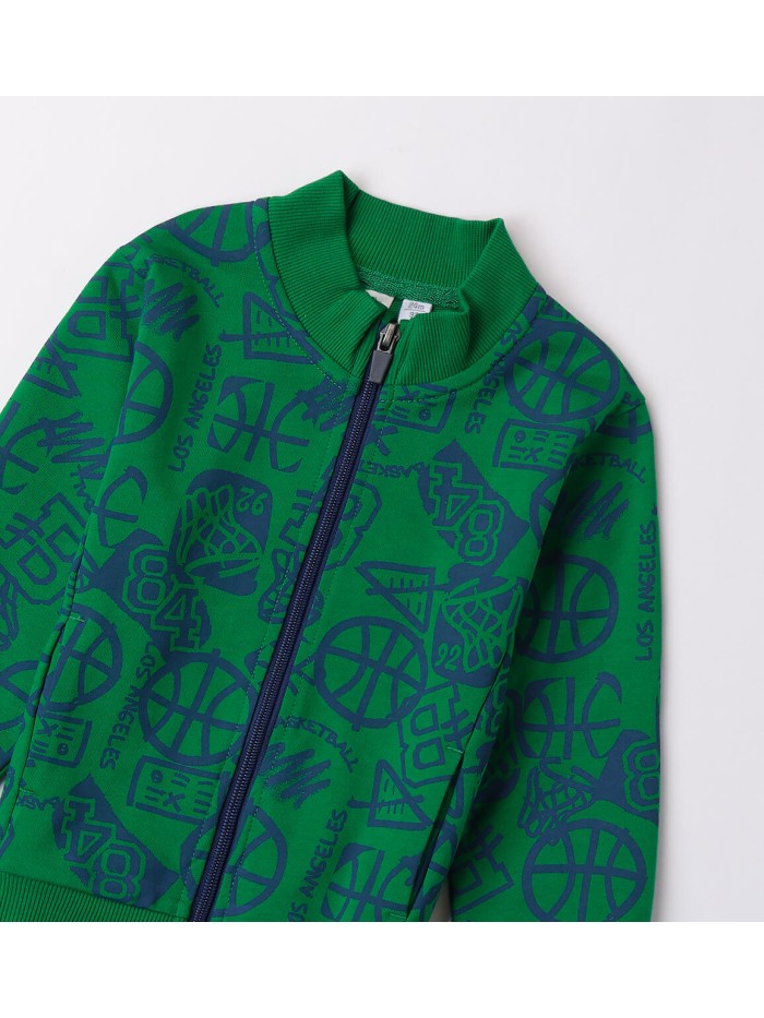 Felpa zip ido baby e bimbo