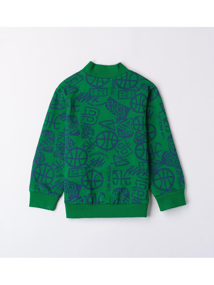 Felpa zip ido baby e bimbo