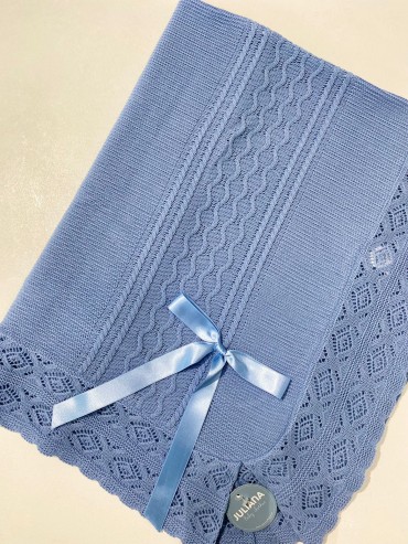 Copertina scialle juliana neonato 2