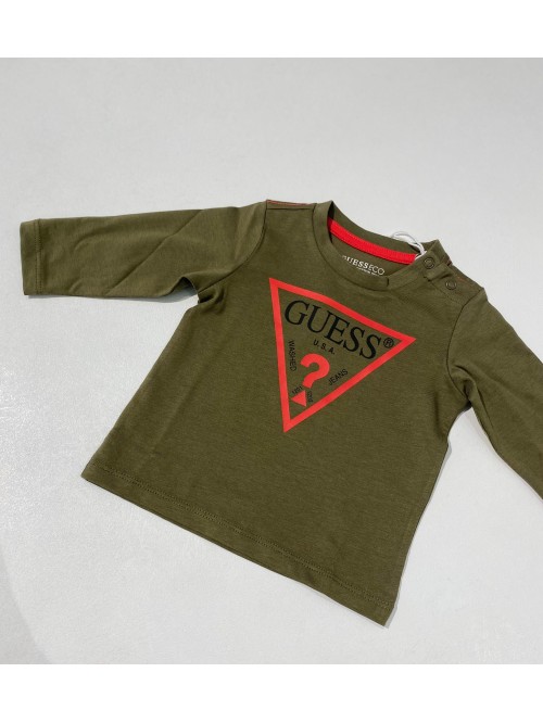 T-shirt ml logo guess? baby e bimbo