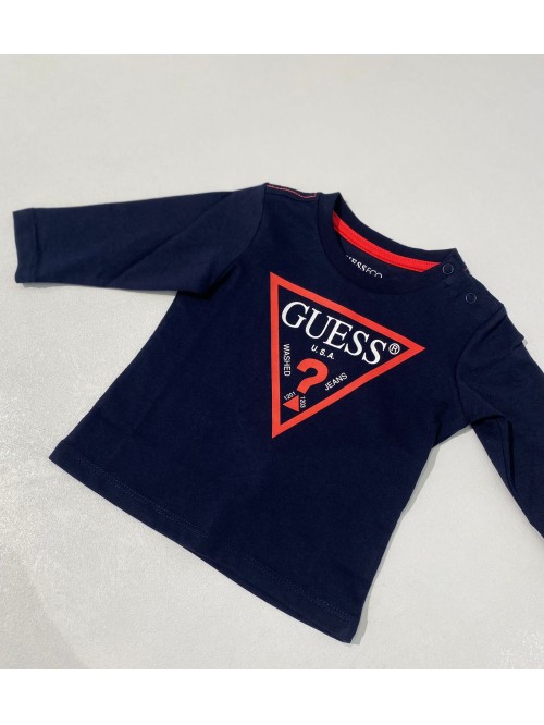 T-shirt ml logo guess? baby e bimbo