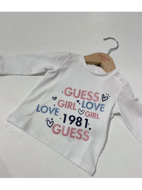 T-shirt ml guess? baby e bimba