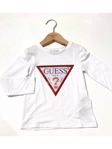 T-shirt ml logo  guess? bimba