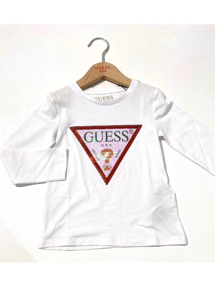 T-shirt ml logo  guess? bimba