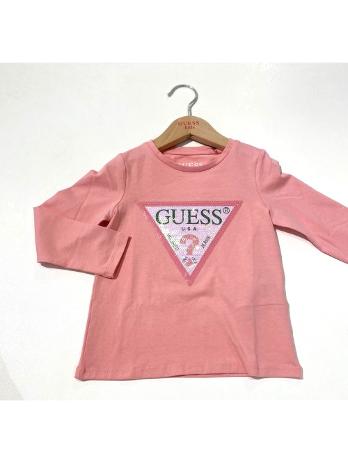 T-shirt ml logo  guess? bimba