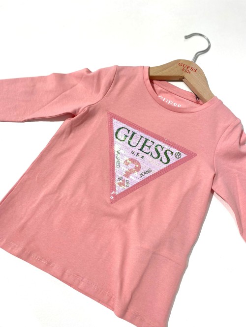 T-shirt ml logo  guess? bimba