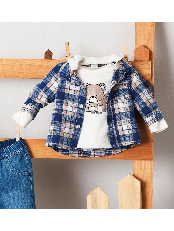 Camicia miniido neonato