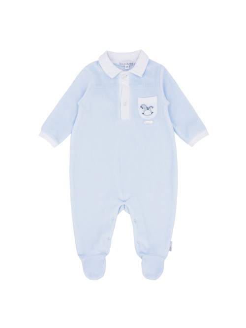 Tutina blues baby neonato