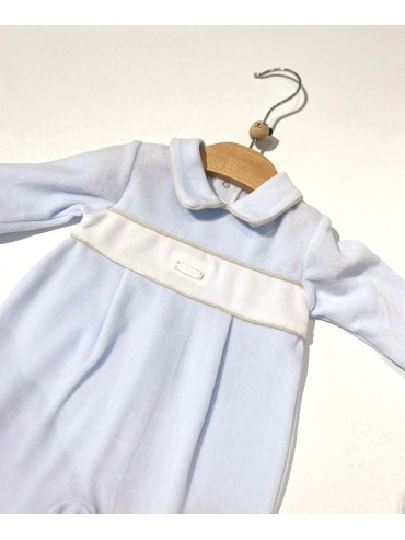 Tutina blues baby neonato 2